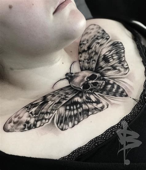 moth tattoo on chest|101 Best Moth Sternum Tattoo Ideas You Have To See To。